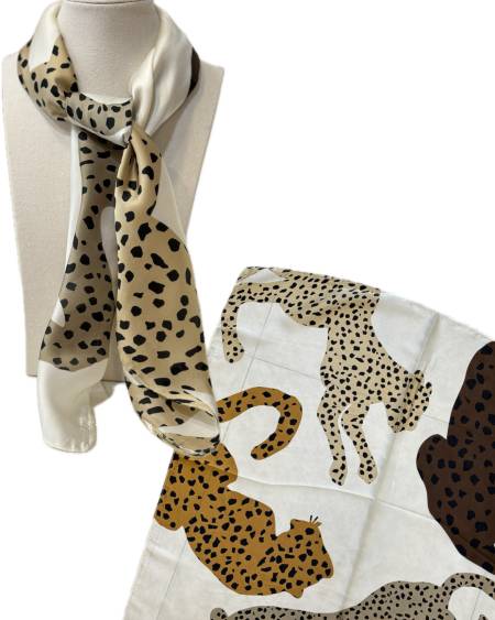 Pañuelo Tigres Beige