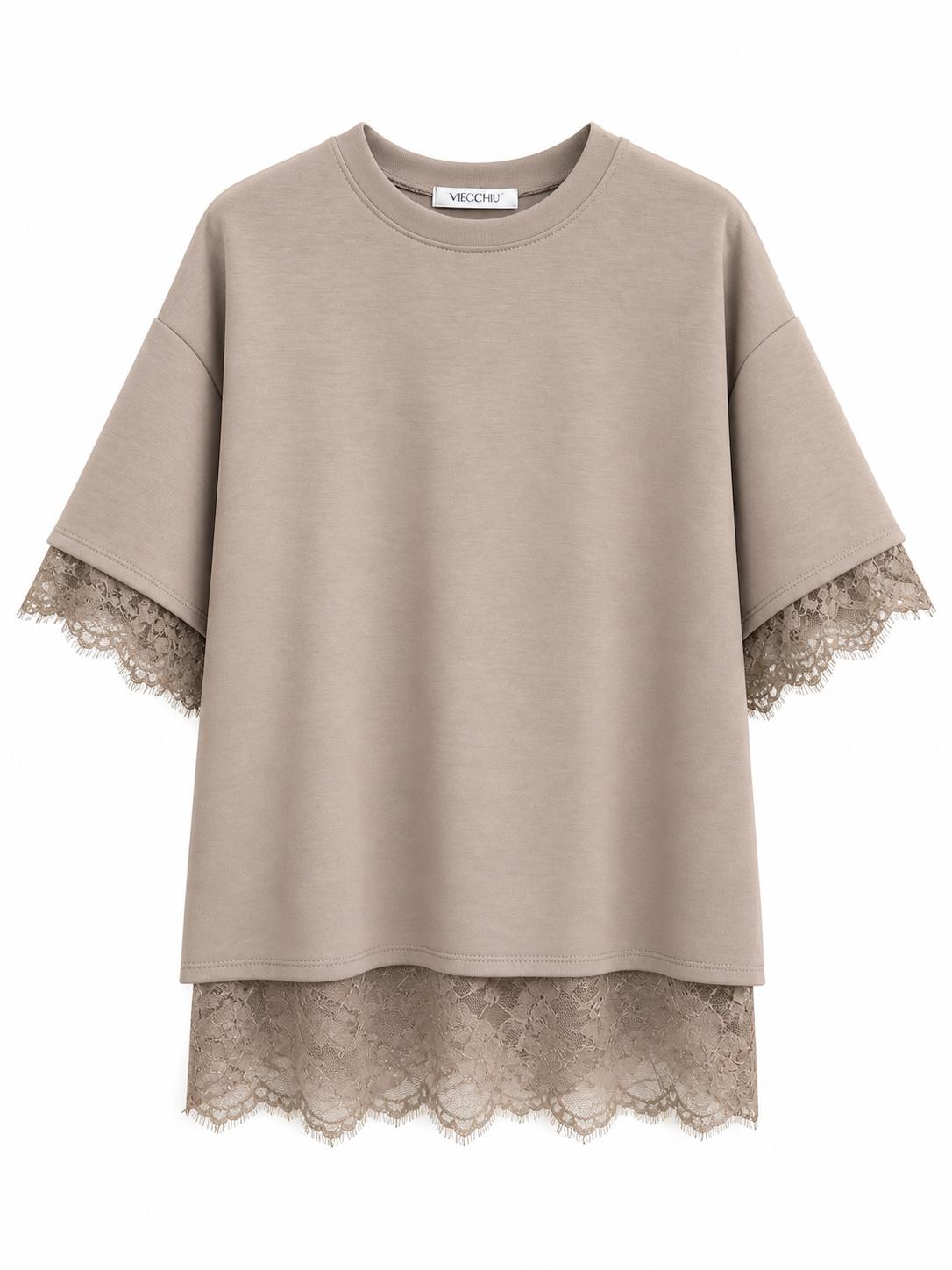 Camiseta Encaje Espalda