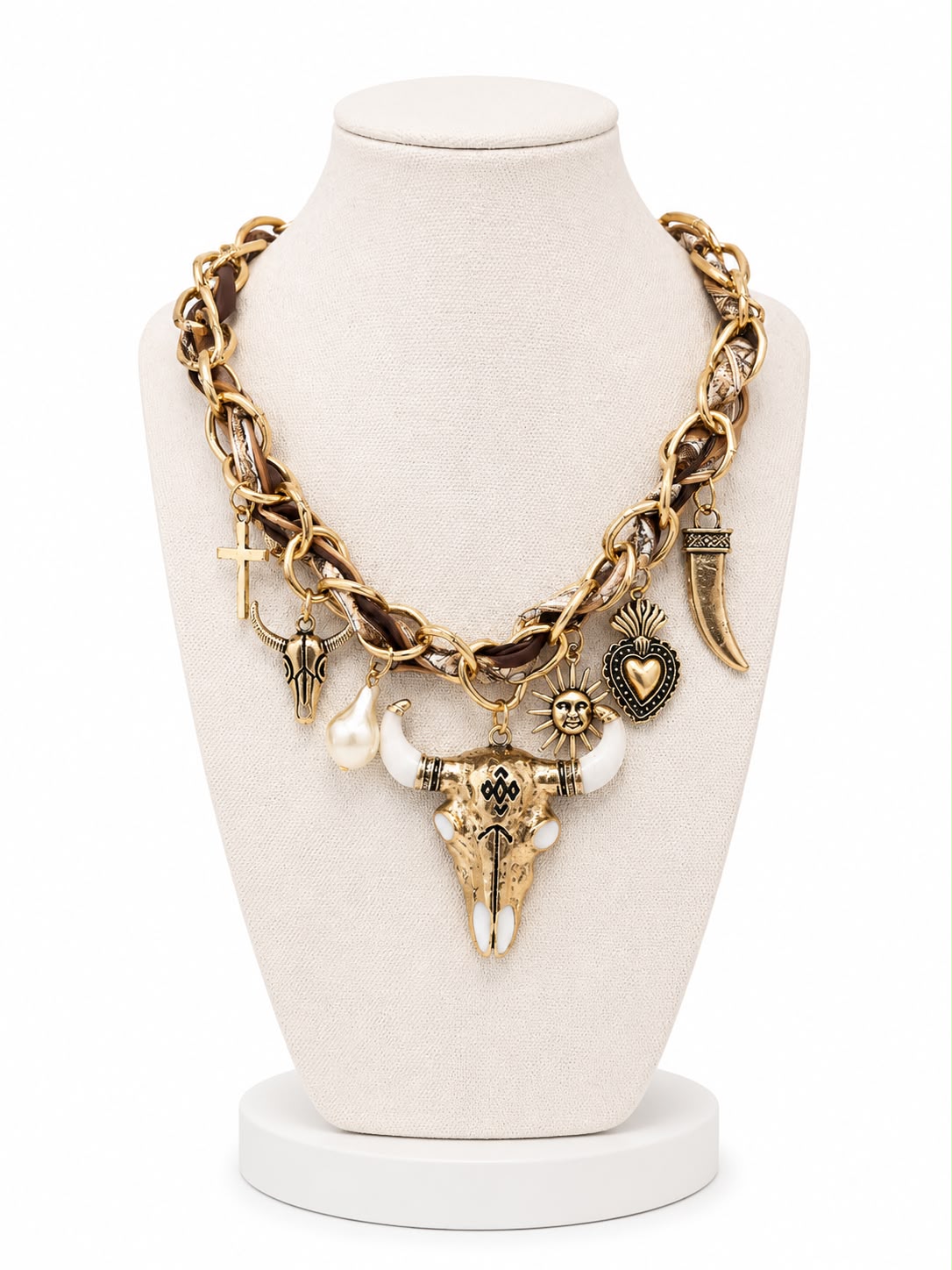 Collar Búfalo Cadena