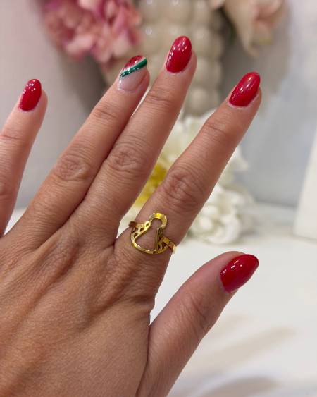 Anillo Virgen del Rocío Silueta