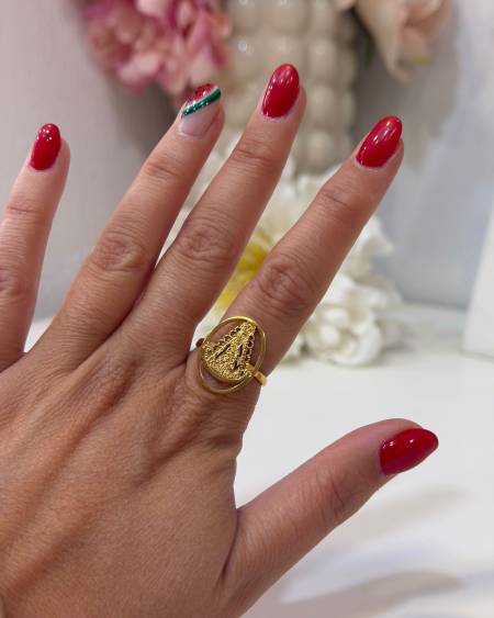 Anillo Virgen del Rocío Medalla