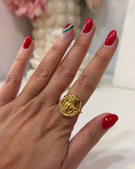 Anillo Virgen del Rocío Rostro