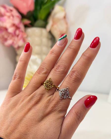 Anillo Nudo de Bruja