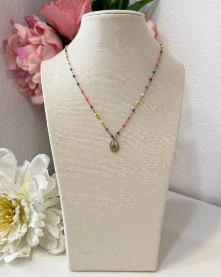 Collar Virgen Milagrosa Colorinchi