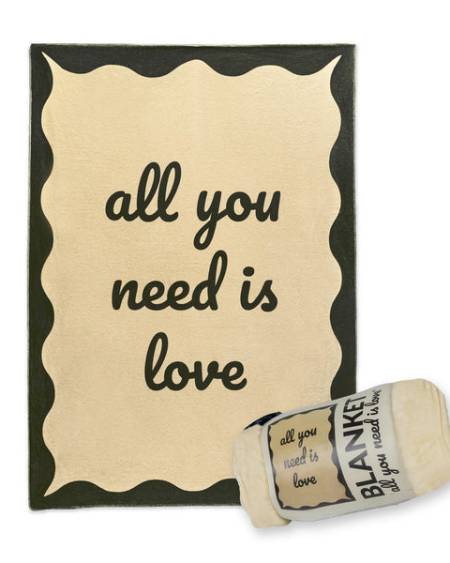 Manta "All you need is love" Fisura