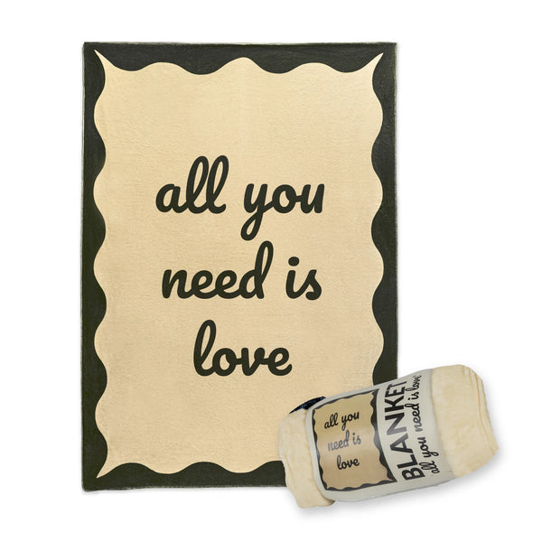 Manta "All you need is love" Fisura