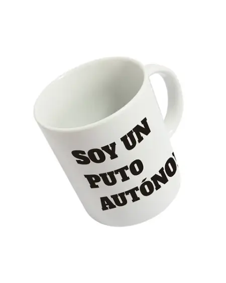 Taza "Soy un puto AUTÓNOMO" Fisura