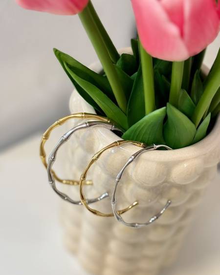 Pulsera Rígida Bambú